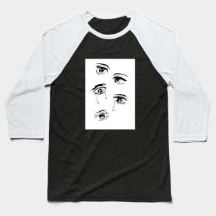 Anime Eyes (OC) Baseball T-Shirt